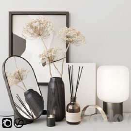 Decor with heracleum Free Download