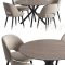 Dining set Ralf table Cliff chair Free Download