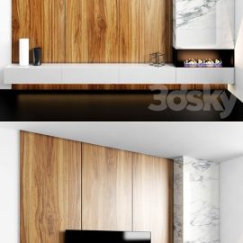 Fireplace & Wood TV zone Free Download