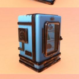 Fridge 3D Model Free Download