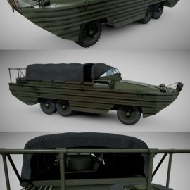 GMC-DUKW-353 3d model Free Download