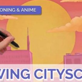 How to Draw an Anime-Style Cityscape