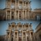 Library of Celsus Crowdsourced photogrammetry 3d model Free Download