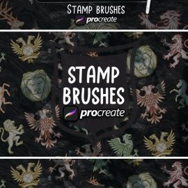 Medieval Symbol Heraldic Brush Stamp Procreate Free Download