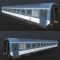 Passenger carriage (train) 3D Model Free Download