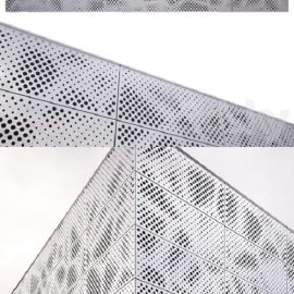 Perforated metal panel N2 Free Download