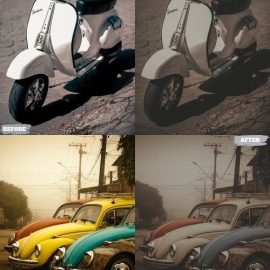 Retro Film Lightroom Presets Dekstop and Mobile Free Download