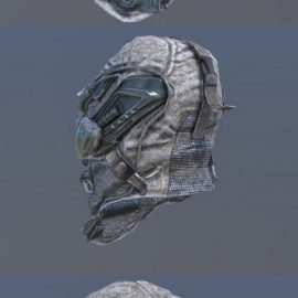 Snipers helmet 3D Model Free Download