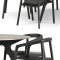 Solid armchair and Teak nero table CF 148 by manutti Free Download