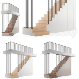 Staircase with storage Free Download