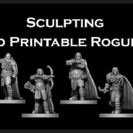 Udemy Sculpt 3D Printable Rogues with Zbrush and Autodesk Maya Free Download