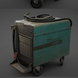 Welding Machine (Mercle OptiMIG 450) 3D Model Free Download