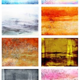 12 Colorful Paint Textures Free Download