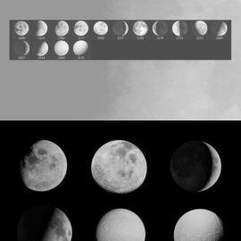 15 Moon Photoshop Stamp Brushes Free Download