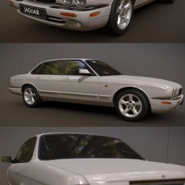 2000 Jaguar XJ Sport (X308 XJ8) 3D Model Free Download