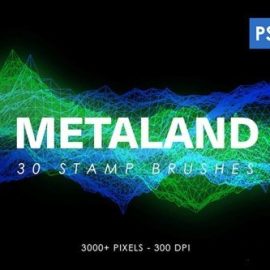 30 Metalandscape Photoshop Stamp Brushes 34SWF63 Free Download