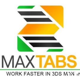 3DtoAll MAXTabs V1.3 For 3DS MAX 2015-2023 Free Download