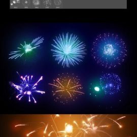 60 Firework Stamp Brushes Free Download