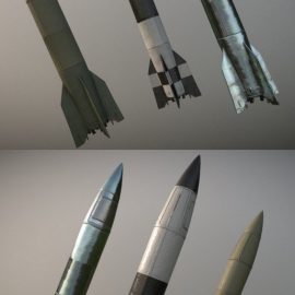 A4 (V-2) Rocket 3D Model Free Download