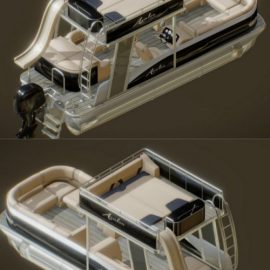 Avalon Catalina Funship 3D Model Free Download