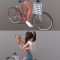 Bike Girl 3D Model Free Download