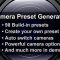 [Blender] Camera Preset Generator 1.1.0 Free Download