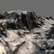 Canyon Under the Snow 3D Model Free Download