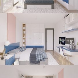 Child Bedroom Interior By Pham Thanh Nhan Free Download