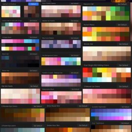 Color Palettes Pack for Both Procreate and non-Procreate users Free Download