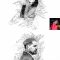 CreativeMarket Pure Scribble Art Photoshop Action 10248432 Free Download