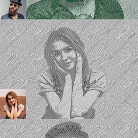 CreativeMarket Security Engraving Photoshop Action 10301276 Free Download