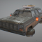 Cyberpunk Car 3D Model Free Download