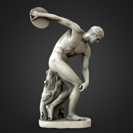 Discobolus / Sculpture / 3D model 3D Model Free Download