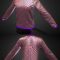 Future Clothing Pink Girl 3D Model Free Download