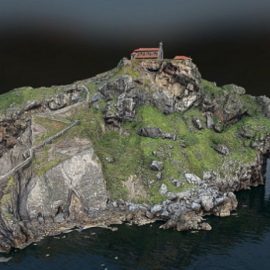 Gaztelugatxe (Dragonstone islet) 3D Model Free Download