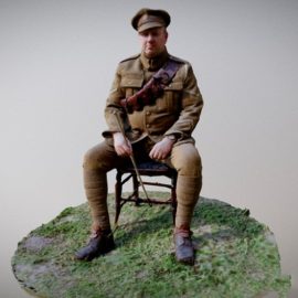 Great War ASC British Service man 3D Model Free Download