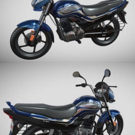 Hero Super Splendor 3D Model Free Download