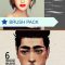 Human Skin & Smudge Brushes Collection for Photoshop Free Download