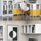 IKEA corner workplace with EKET storages and BILLY OXBERG bookcase Free Download