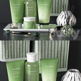 Innisfree Green Tea Cosmetics Decor Set Free Download