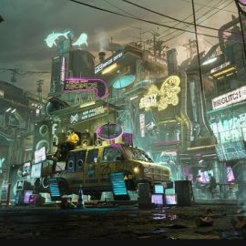 Kitbash3d – Cyber District Free Download