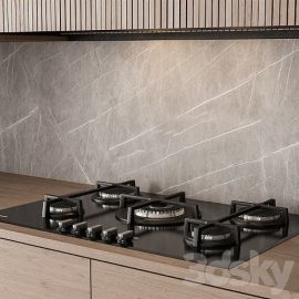 Kitchen Modern Black and Wood 76 Free Download