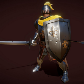 Knight 3D Model Free Download