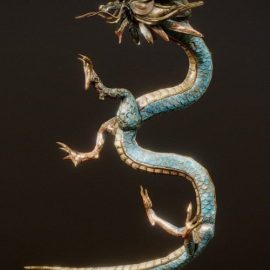 Korean Ornamental Dragon PBR Free Download