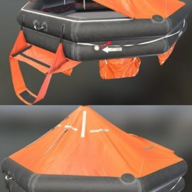 Liferaft 3D Model Free Download