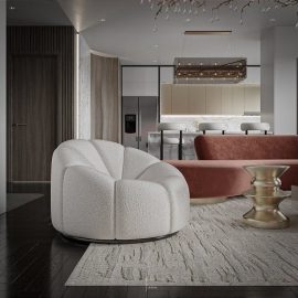 Living Room Interior By Trung Tuan Free Download