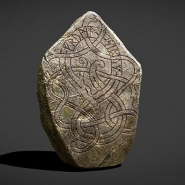 Medieval Viking Rock Decoration PBR Free Download