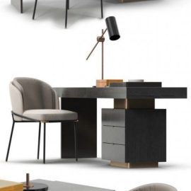 Minotti Carson desk set Free Download