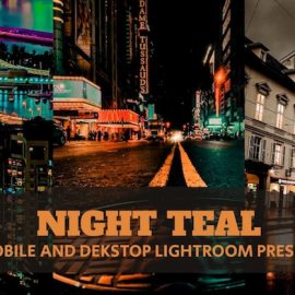 Night Teal Lightroom Presets Dekstop and Mobile Free Download