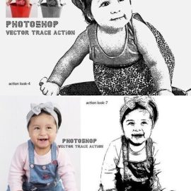 Photoshop Vector Trace Action Free Download